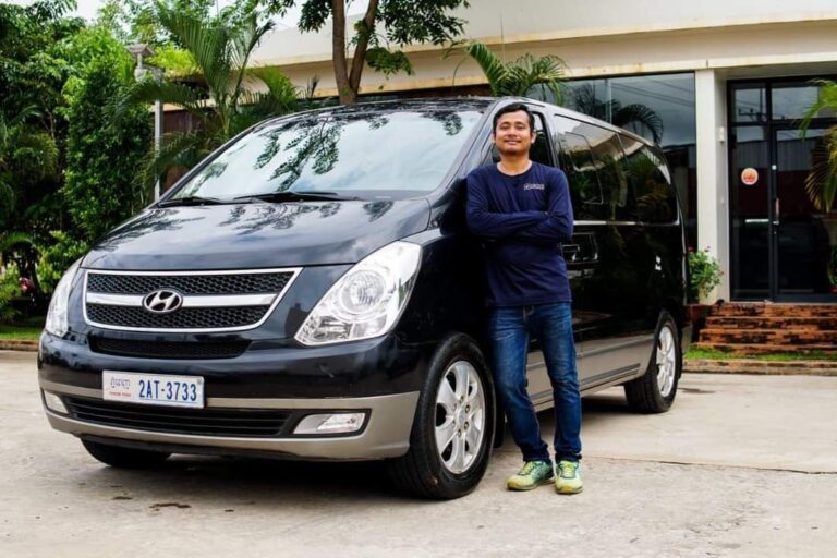 Tour Guide and Private Van for Private transfers by Car across Cambodia